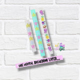 DIGITAL DOWNLOAD Mental Breakdown Wristlet Essentials Set 12 DESIGNS INCLUDED