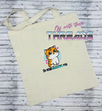 DIGITAL DOWNLOAD Mind F Kitty 4 SIZES INCLUDED