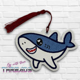 DIGITAL DOWNLOAD Shark Bookmark Ornament Gift Tag