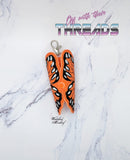 5x7 DIGITAL DOWNLOAD 3D Butterfly Key Holder Snap Tab Key Chain