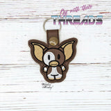 DIGITAL DOWNLOAD Gizmo Snap Tab Key Chain