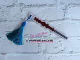 DIGITAL DOWNLOAD 4x4 and 5x7 Style 6 Wand Bookmark Ornament GiftTag