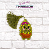 DIGITAL DOWNLOAD Grumpy Cactus Cacti Bookmark Ornament Gift Tag