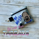 DIGITAL DOWNLOAD 5x5 Fo Shizzle Poo Bag Zippered Bag and 4x4 Stand Alone