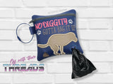 DIGITAL DOWNLOAD 5x5 Applique No Diggity Poo Bag Zippered Bag and 4x4 Stand Alone