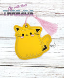 DIGITAL DOWNLOAD Poke Kitty Bookmark Ornament Gift Tag