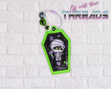 DIGITAL DOWNLOAD Applique 3D Shaker Coffin Bag Tag Bookmark Ornament