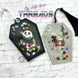 DIGITAL DOWNLOAD Applique 3D Shaker Coffin Bag Tag Bookmark Ornament