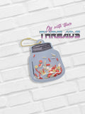 DIGITAL DOWNLOAD 3D Shaker Empty Mason Jar Hanger Ornament Bookmark 3 Sizes
