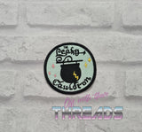DIGITAL DOWNLOAD Leaky Cauldron Patch 3 SIZES INCLUDED