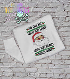 DIGITAL DOWNLOAD So Tell Me What You Want 3 SIZES INCLUDED