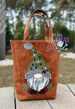 DIGITAL DOWNLOAD Applique Christmas Tree Gnome 3 SIZES INCLUDED
