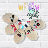 DIGITAL DOWNLOAD Emotional Support Nuggies Chicken Nuggets Plush Stuffie 2 SIZES INCLUDED 5 DESIGNS INCLUDED