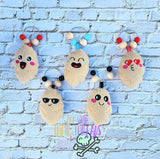 DIGITAL DOWNLOAD Emotional Support Nuggies Chicken Nuggets Plush Stuffie 2 SIZES INCLUDED 5 DESIGNS INCLUDED