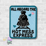 DIGITAL DOWNLOAD Hot Mess Express Patch 3 SIZES INCLUDED