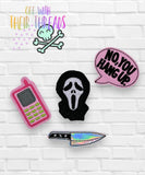 DIGITAL DOWNLOAD Ghost Killer Feltie Set 4 DESIGNS INCLUDED FEB 2024 SPOOKY MYSTERY