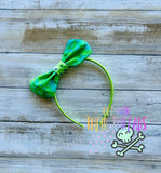 DIGITAL DOWNLOAD ITH In The Hoop Fabric Hair Bow 4 SIZES INCLUDED