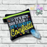 DIGITAL DOWNLOAD 5x5 Canine Confetti Poo Bag Holder