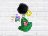 DIGITAL DOWNLOAD Slimer Bookmark Ornament Gift Tag