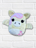 DIGITAL DOWNLOAD Applique Shy Pony Plush 5 SIZES INCLUDED