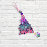 DIGITAL DOWNLOAD Skull Christmas Tree Ornament Bookmark Bag Tag