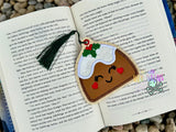 DIGITAL DOWNLOAD Applique Christmas Pudding Ornament Set Bookmark Bag Tag