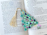 DIGITAL DOWNLOAD Skull Christmas Tree Ornament Bookmark Bag Tag