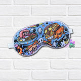 DIGITAL DOWNLOAD  Quilted Sleep Mask Cotton Fabrics 2 SIZES INCLUDED