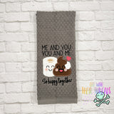 DIGITAL DOWNLOAD Happy Together 2 SIZES INCLUDED Applique and Full Fill Included