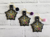DIGITAL DOWNLOAD Golden Snap Tab Keychain