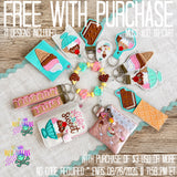 DIGITAL DOWNLOAD Applique 🍦 Cherry On Top Collection 🍒 Wristlet Essentials Set 11 DESIGNS INCLUDED