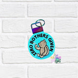 DIGITAL DOWNLOAD Zero Bothers Given Wristlet Essentials Set 9 DESIGNS INCLUDED