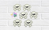 DIGITAL DOWNLOAD Skull and Crossbones Feltie