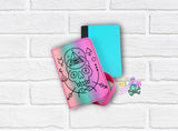 DIGITAL DOWNLOAD Skeleton Head Mini Comp Notebook Holder Cover
