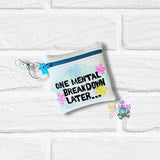 DIGITAL DOWNLOAD Mental Breakdown Wristlet Essentials Set 12 DESIGNS INCLUDED