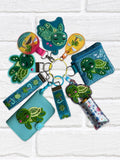 DIGITAL DOWNLOAD Applique Turtley Adorable Wristlet Essentials Set 9 DESIGNS INCLUDED Sea Turtle