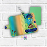 DIGITAL DOWNLOAD Applique Lake Life Wristlet Essentials Set 11 DESIGNS INCLUDED