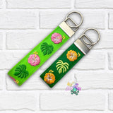 DIGITAL DOWNLOAD Applique Tropical Toucan Wristlet Essentials Set 10 DESIGNS INCLUDED