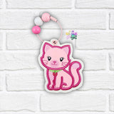 DIGITAL DOWNLOAD Applique Strawberry Shortcake Bookmark Ornament Bag Tag Bundle