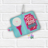 DIGITAL DOWNLOAD Applique Golf Girlie Wristlet Essentials Set 11 DESIGNS INCLUDED