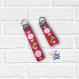 DIGITAL DOWNLOAD Applique Golf Girlie Wristlet Essentials Set 11 DESIGNS INCLUDED