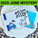 DIGITAL DOWNLOAD 5x7  Silly Goose Mini Composition Notebook Cover
