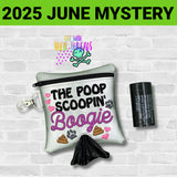 DIGITAL DOWNLOAD 5x5 Poop Scoopin Boogie Poo Bag Holder