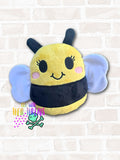 DIGITAL DOWNLOAD Applique Bee Plush 5 SIZES INCLUDED