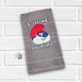 Applique Call Me Big Papa | 5 Sizes | Digital Download