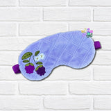 DIGITAL DOWNLOAD Quilted Blackberry Sleep Mask 2 SIZES INCLUDED