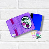DIGITAL DOWNLOAD 5x7 Applique Quilted Blackberries Mini Composition Notebook Cover