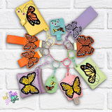DIGITAL DOWNLOAD Applique Butterfly Wristlet Essentials Bundle 9 DESIGNS INCLUDED