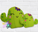 DIGITAL DOWNLOAD Happy Cactus Plush Set 5 SIZES INCLUDED