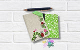 DIGITAL DOWNLOAD 5x7 Catepillar Mini Composition Notebook Cover